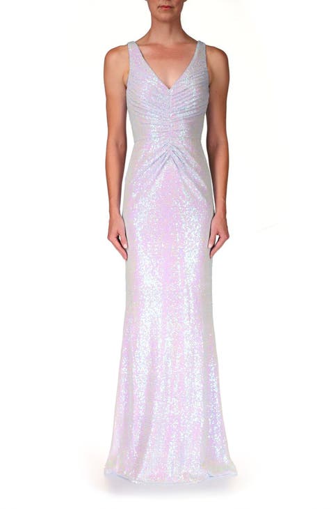 Sequin Body-Con Gown