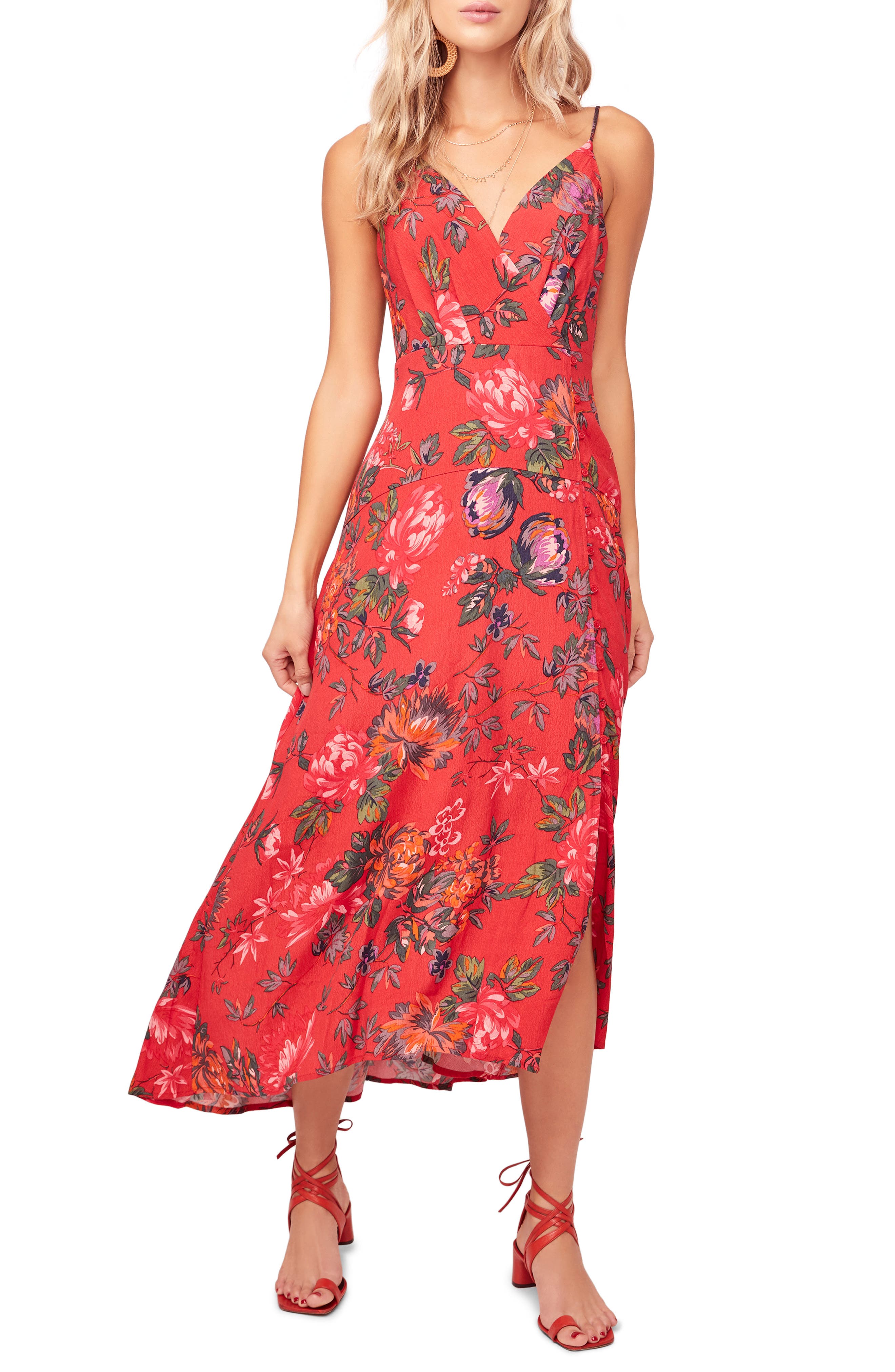 astr wrap dress