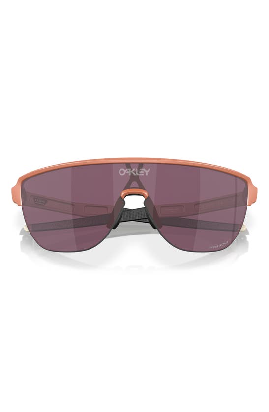 Shop Oakley Corridor 42mm Prizm™ Irregular Sunglasses In Matte Black/matte Ginger