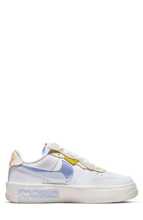Shop Nike Air Force 1 Fontanka Sneaker In White/phantom/lemon