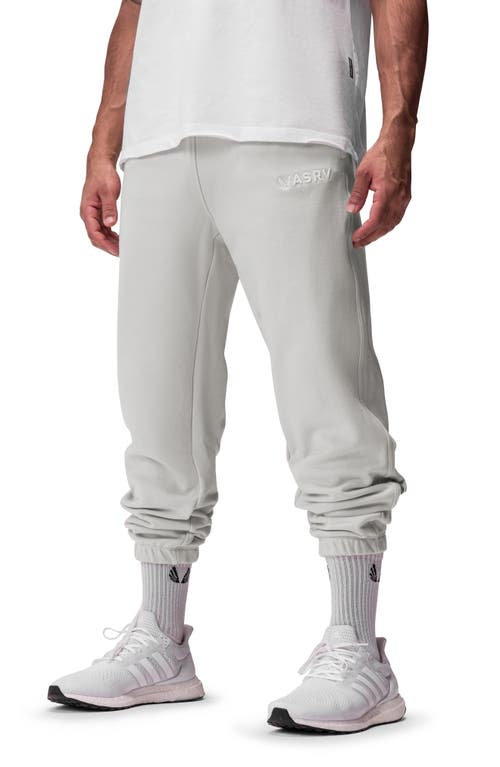 Tech-Terry Oversize Joggers in Stone