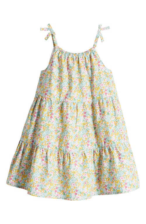 Janie and Jack x Liberty London Kids' Poppy Daisy Tiered Sundress Multi at Nordstrom,