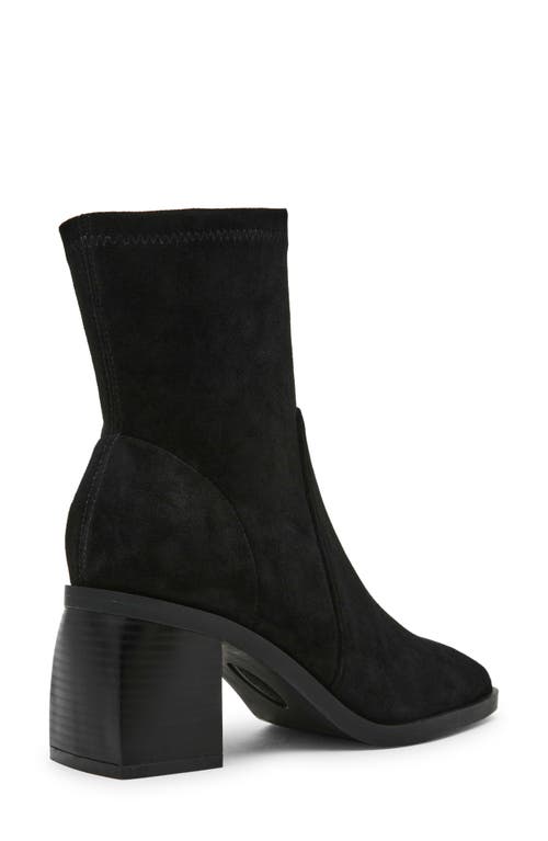 Anne Klein Astrid Boot In Black Microsuede