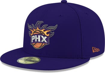 Men's New Era Purple/Orange Phoenix Suns Official Team Color 2Tone 59FIFTY  Fitted Hat