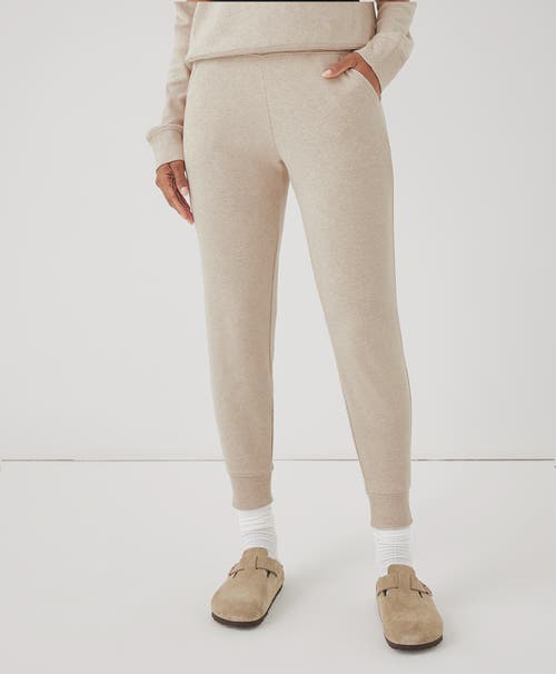 Shop Pact Organic Cotton Airplane Jogger In Wheat Heather