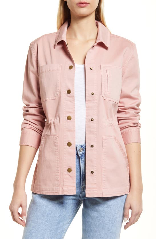 Caslon Utility Jacket In Pink Bride