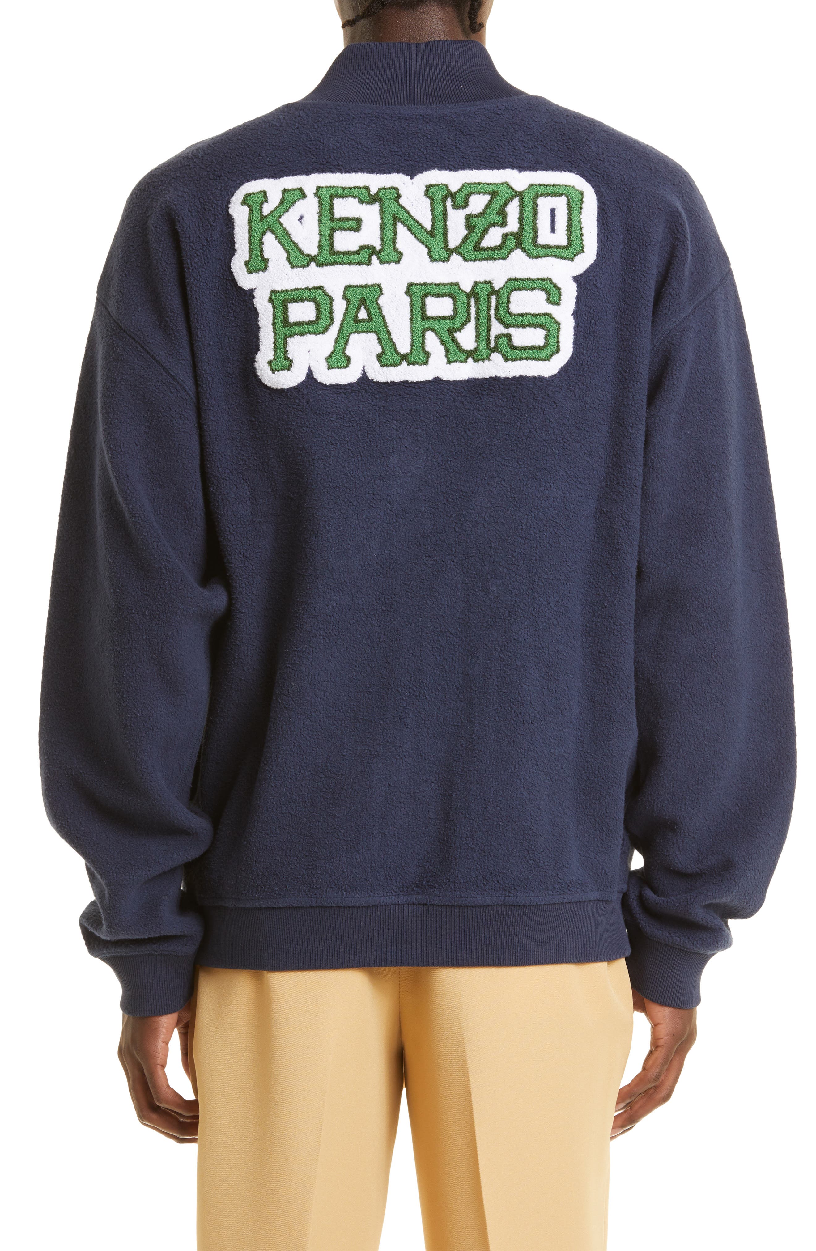 KENZO Men's Varsity Logo Patch Cotton 