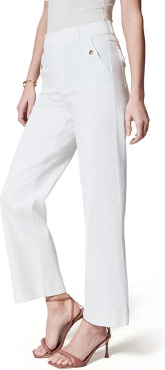Stretch Twill Cropped Wide Leg Pant curated on LTK