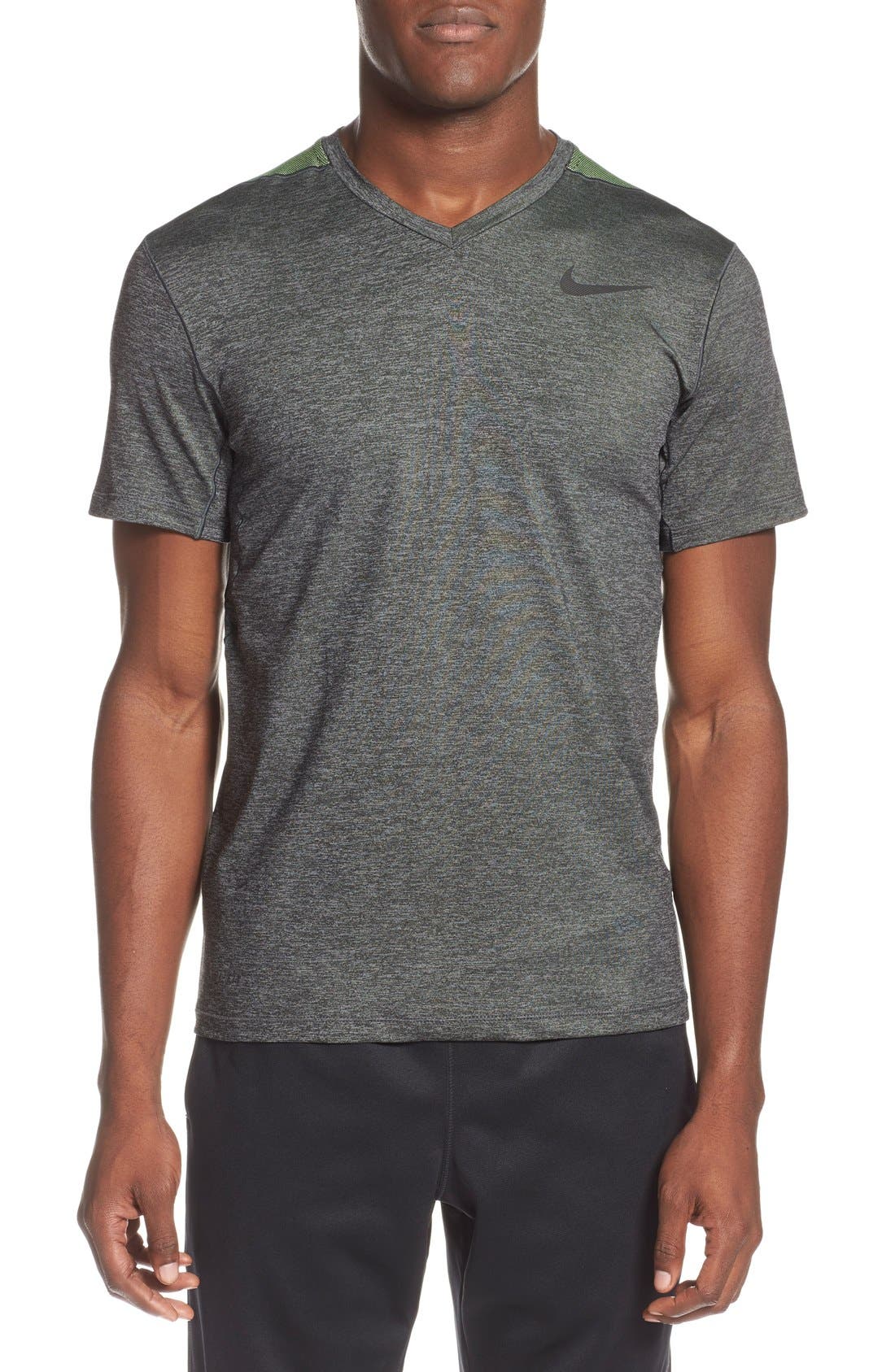 dri fit v neck
