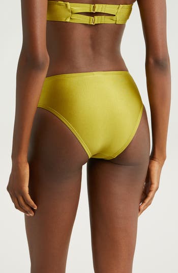 Villa Fresca Sofia Cutout High Waist Bikini Bottoms