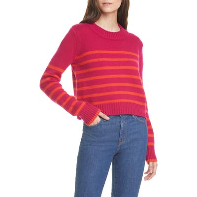 La Ligne Mini Maren Wool & Cashmere Sweater, Orange