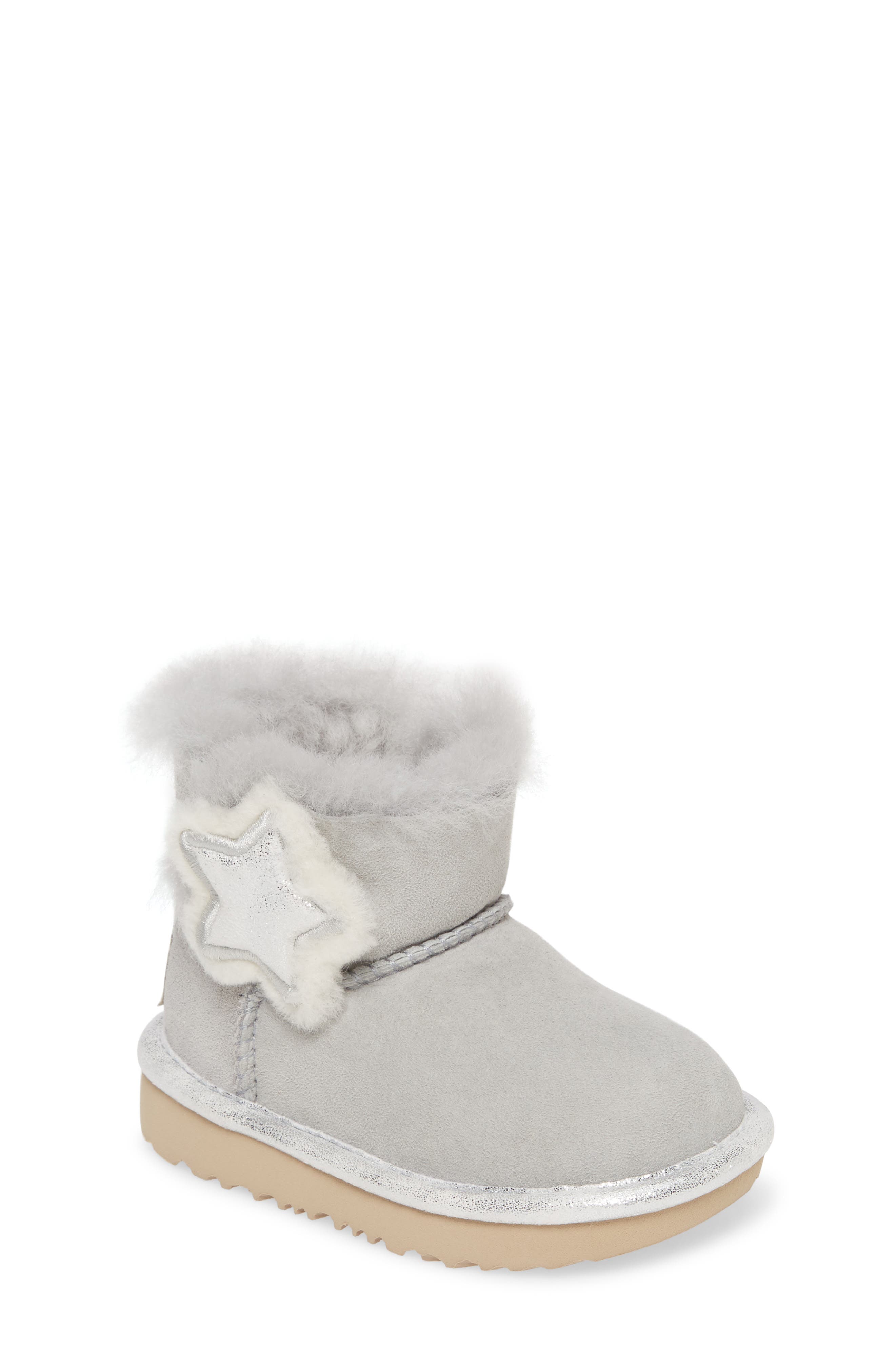 ugg mini bailey button ii metallic