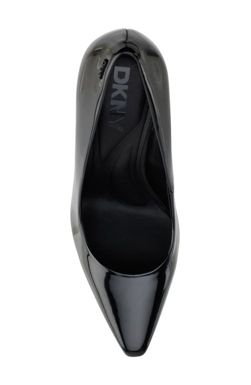 Shop Dkny Chrystie Pointed Toe Pump In Black