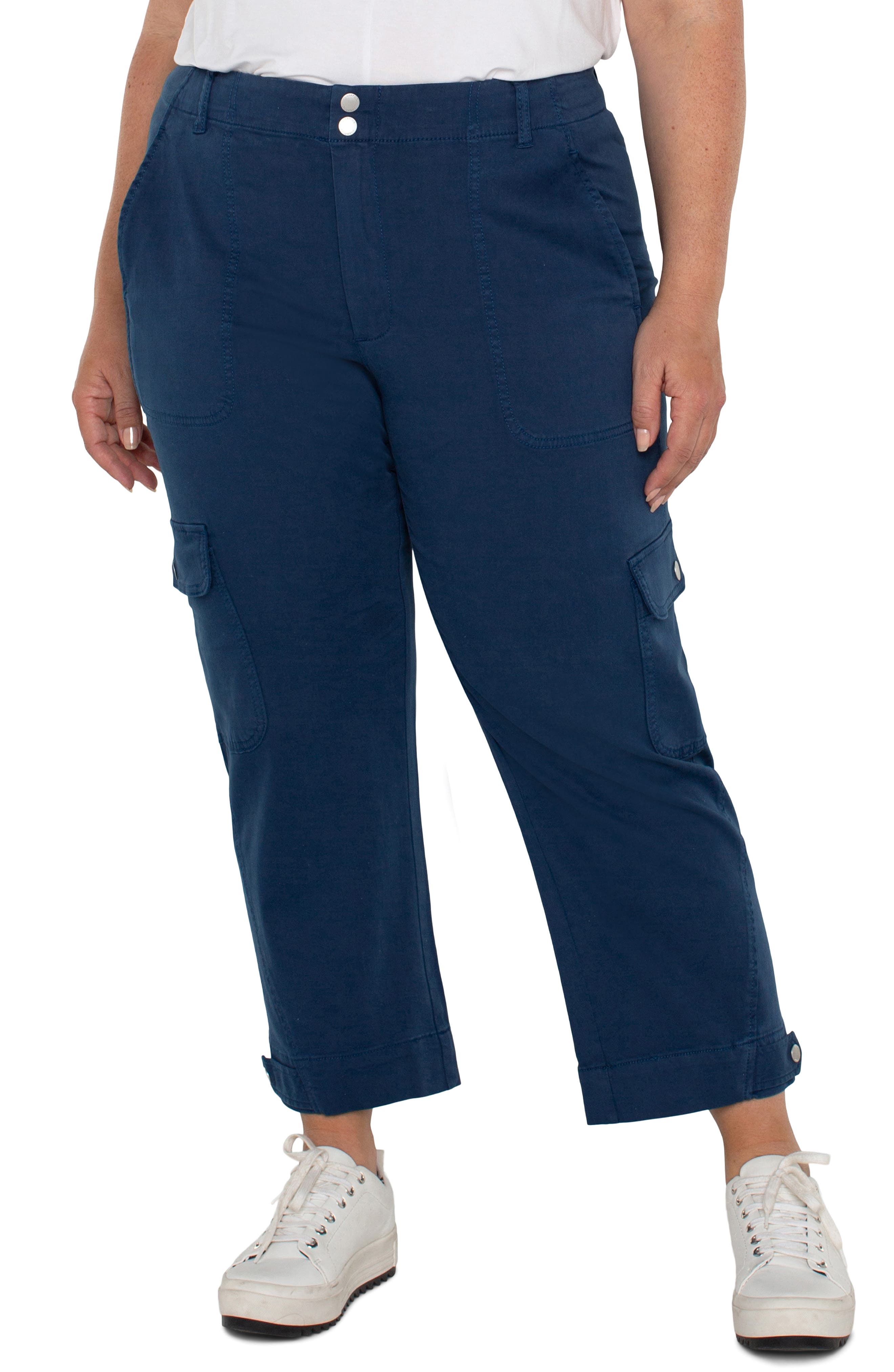 Liverpool Los Angeles Utility Crop Cargo Pants Nordstrom