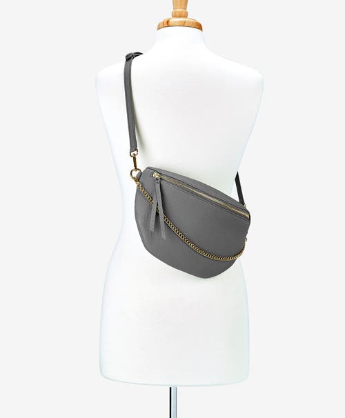 Shop Gigi New York Beck Sling Bag In Graphite