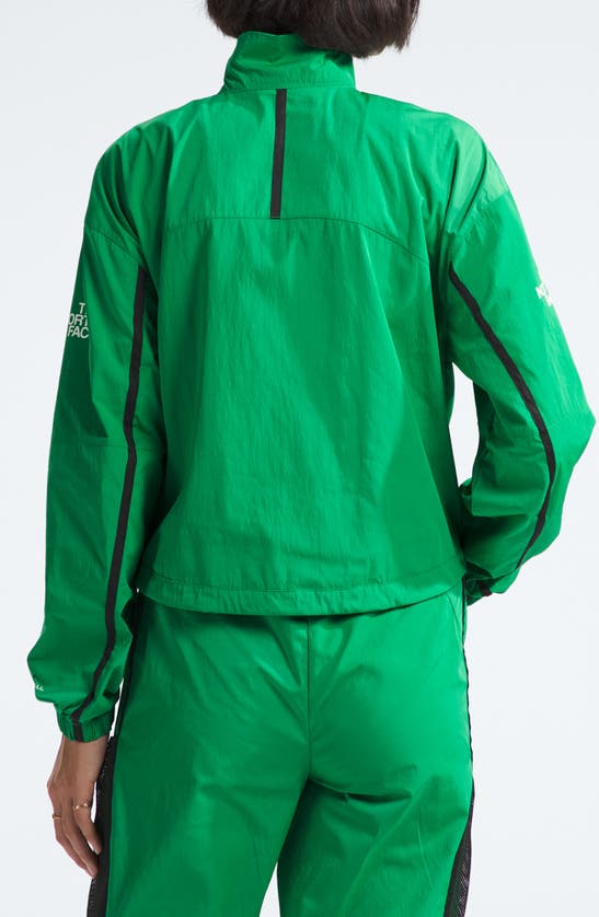 Shop The North Face 2000 Mountain Lite Wind Jacket In Optic Emerald