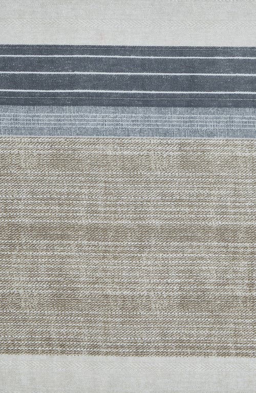 Nautica Ridgeport Open Dark Blue Quilt Set In Grey/taupe