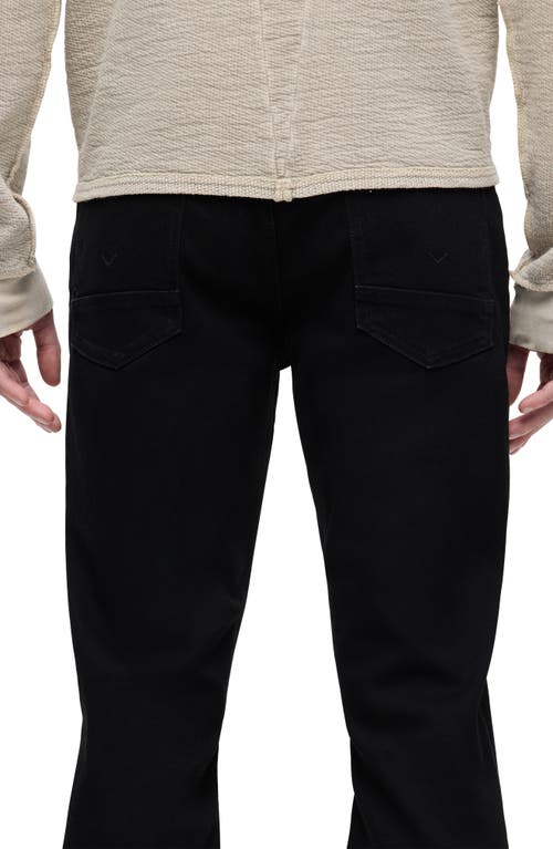 Hudson Jeans Byron Straight Leg Jeans In Black Ridge