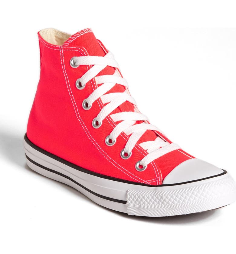 Converse Chuck Taylor® All Star® 'Fiery Coral' High Top Sneaker (Women ...