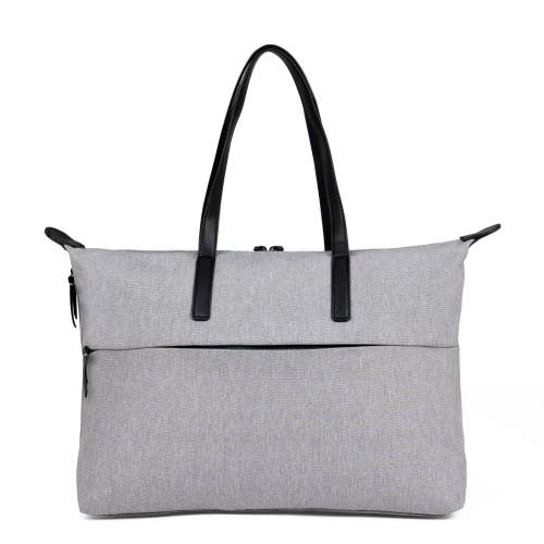 Bugatti Reborn Collection Business Tote Bag In Grey