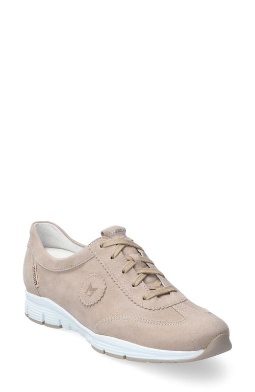 Mephisto 'Yael' Soft-Air Sneaker in Light Taupe Liam 15818 