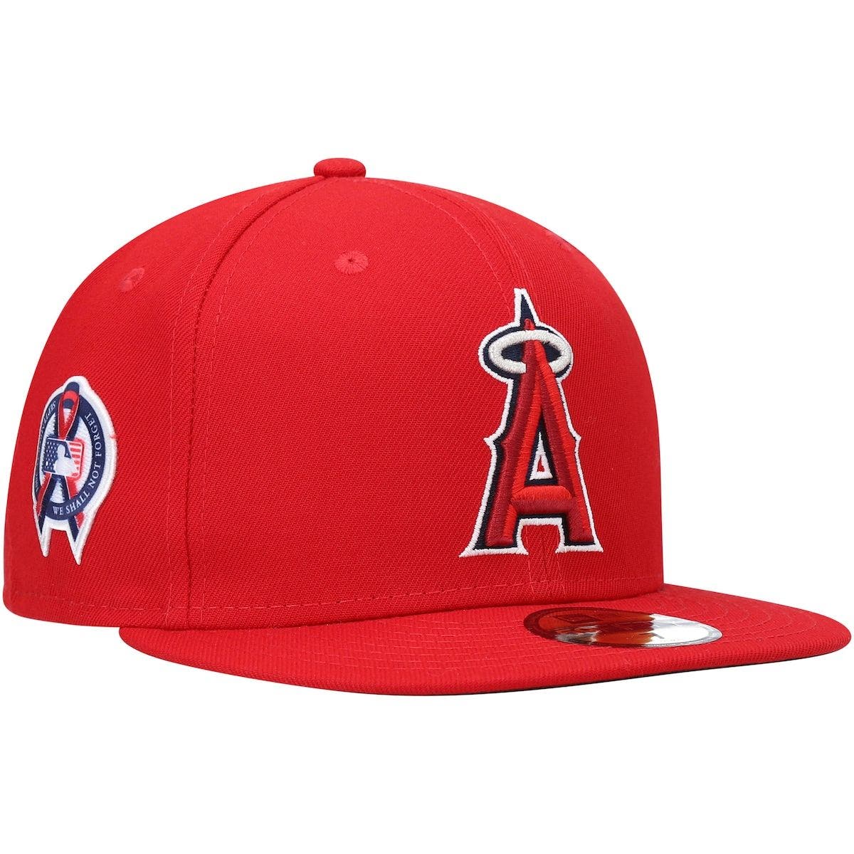 angels side patch hat