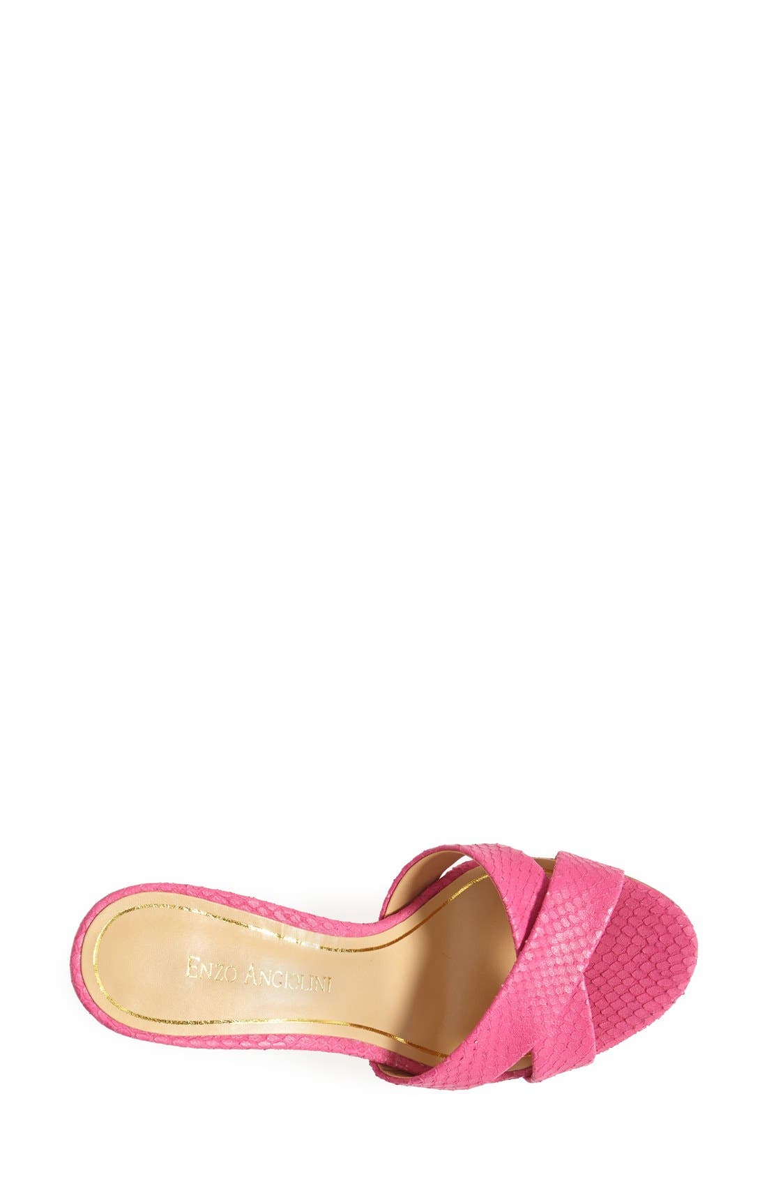 enzo angiolini slide sandals