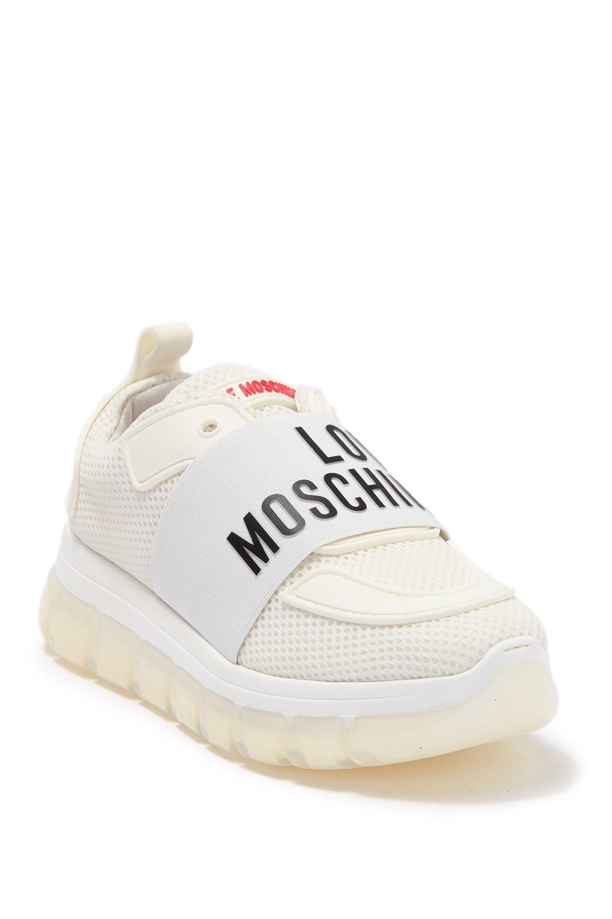 Love Moschino Tassel 50 Platform Slip-on Sneaker In Rete Bianco ... تحدي العاب