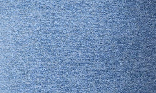Travismathew Morning Interval Crop V-neck Tank In Heather Copen Blue