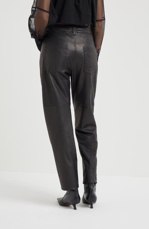 Shop Brunello Cucinelli Straight Five-pocket Trousers In Black