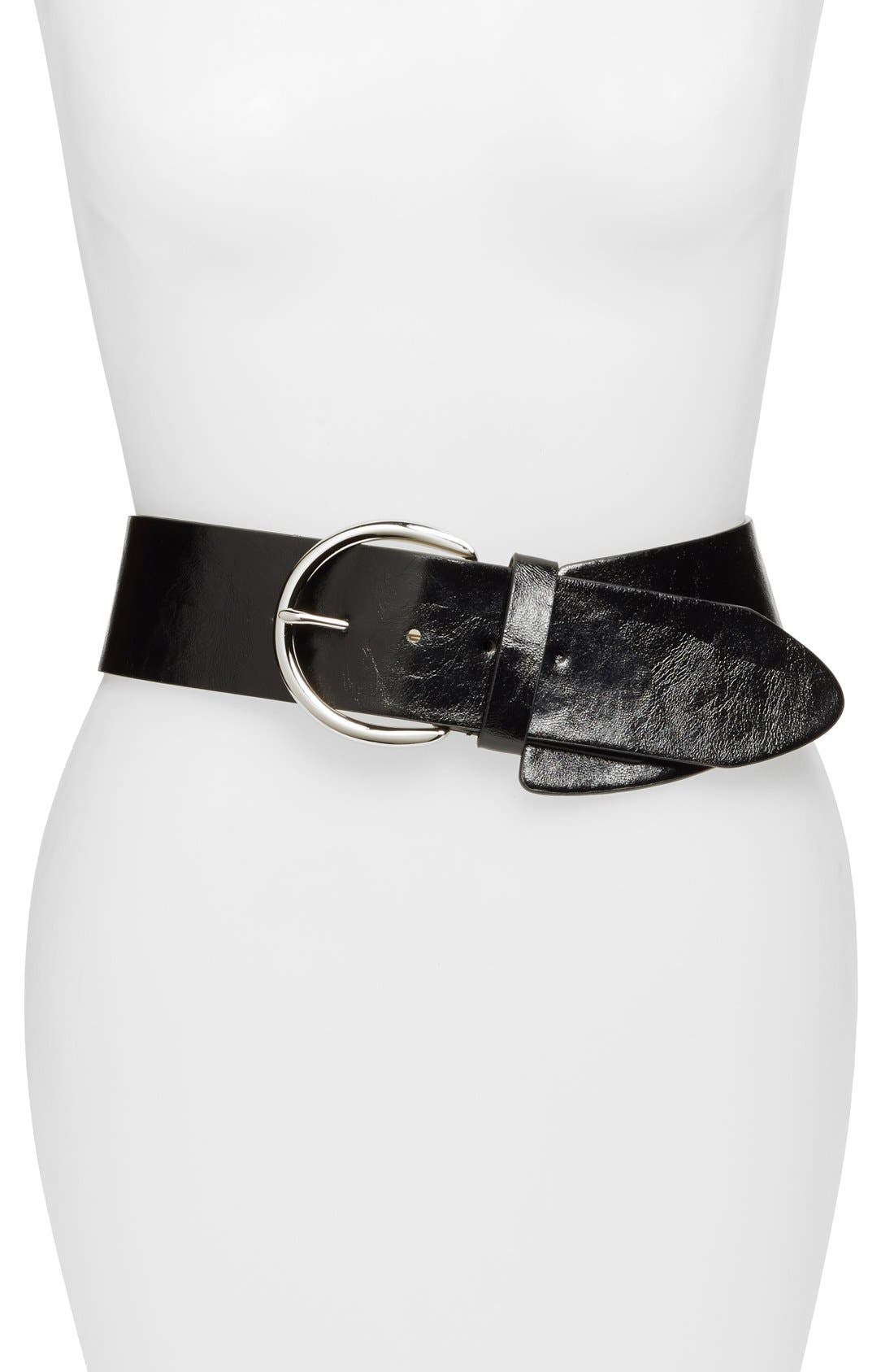 Steven by Steve Madden Asymmetrical Stretch Belt Nordstrom