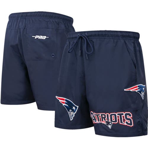 Men's Pro Standard Navy New England Patriots Woven Shorts