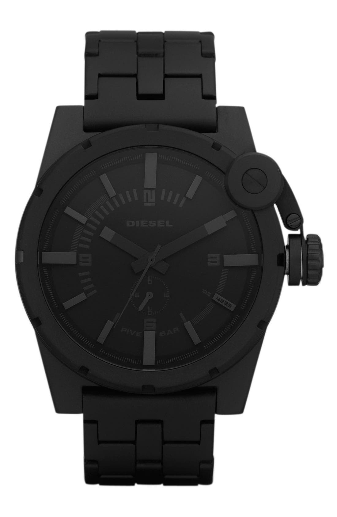DIESEL® 'Advanced' Large Round Bracelet Watch Nordstrom