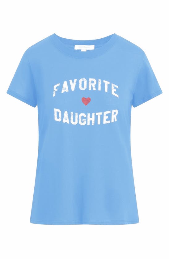 Shop Favorite Daughter Graphic T-shirt In Blue Bird