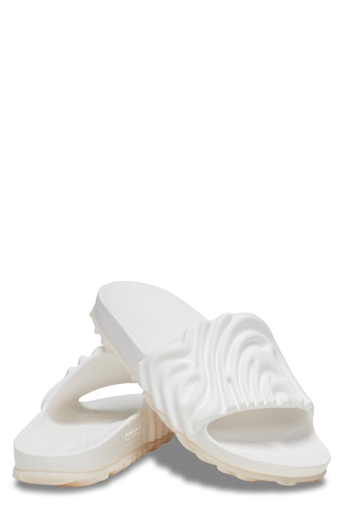 Shop Crocs X Salehe Bembury The Pollex Slide Sandal In Mayo