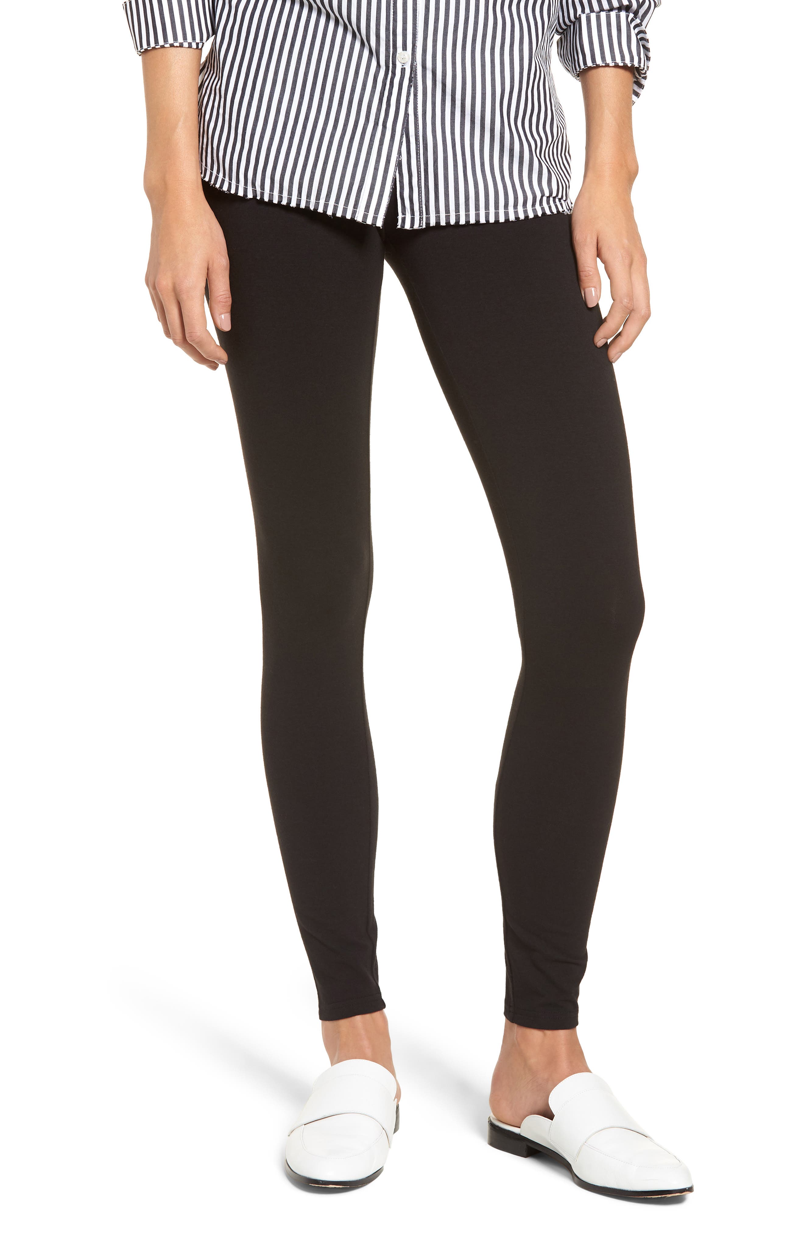hue perfect fit cotton leggings