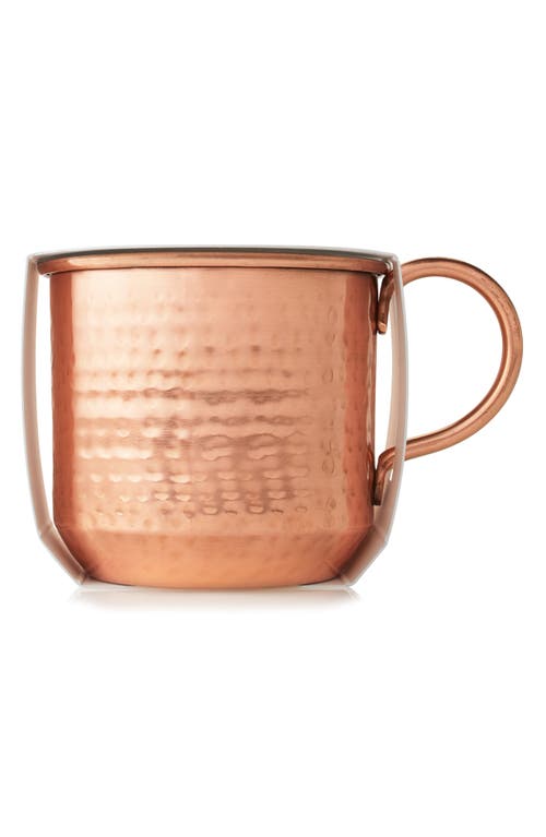 Thymes Simmered Cider Copper Cup Candle In Copper