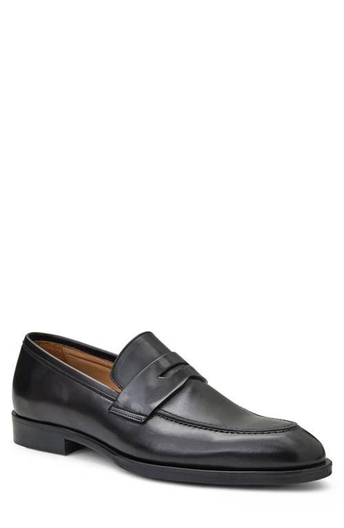 Shop Bruno Magli Payton Penny Loafer In Black