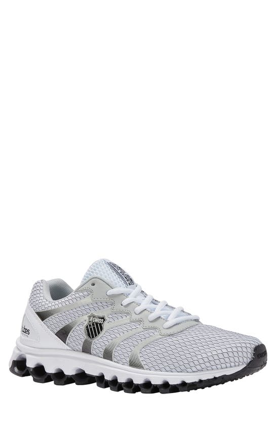K-swiss Tubes Comfort 200 Sneaker In White/ Black/ Gray