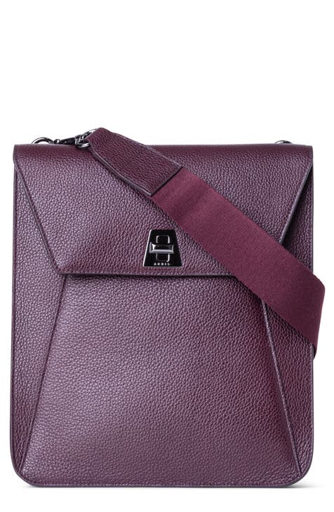 Medium Anouk Leather Messenger Bag