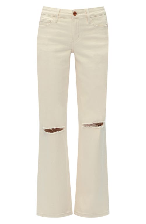 BAYEAS BAYEAS RIPPED STRAIGHT LEG JEANS