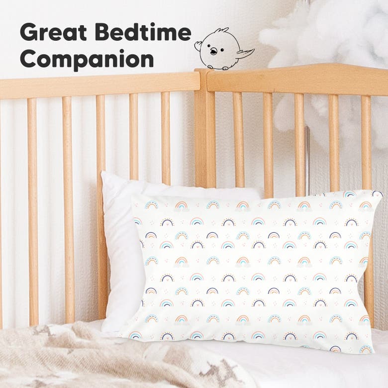 Keababies Printed Toddler Pillowcase 13x18" In Jolly Rainbow