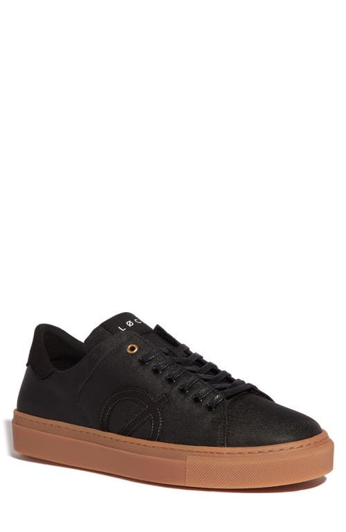 LOCI Nine Sneaker in Black/Gum