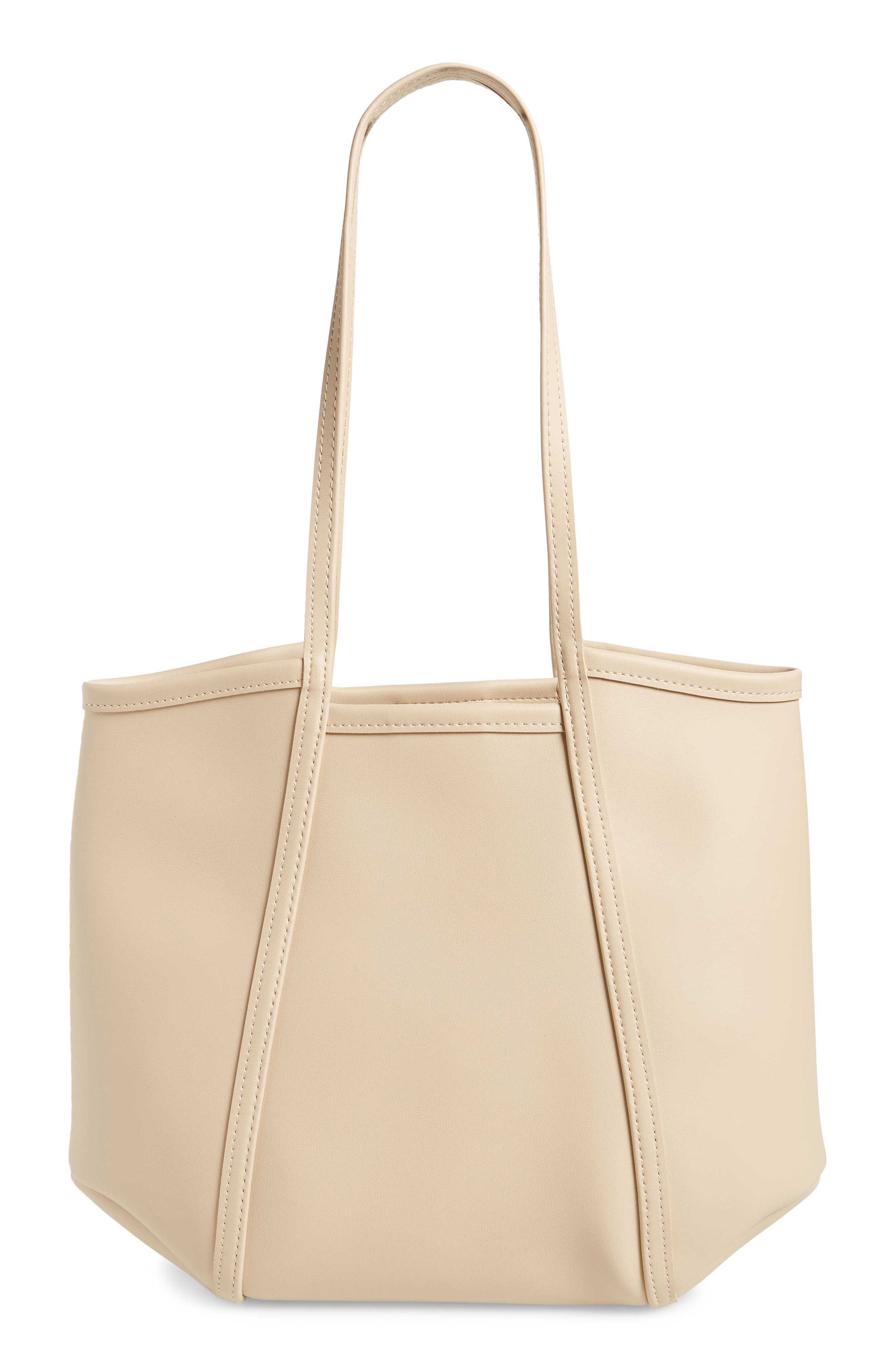 nordstrom faux leather tote