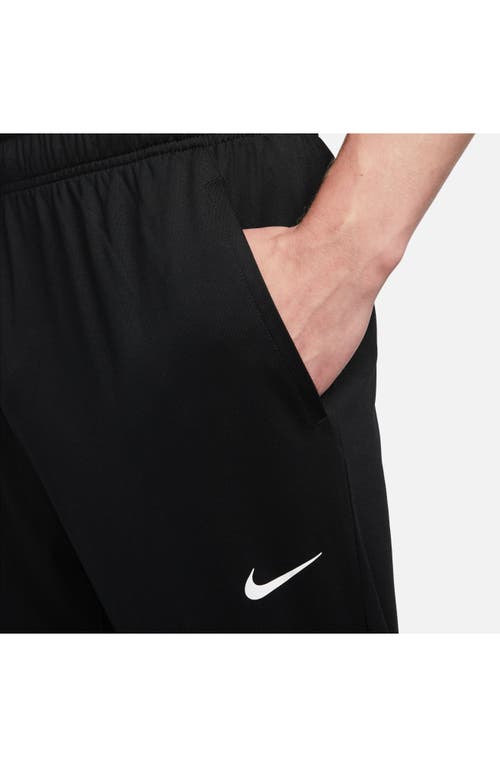 Shop Nike Totality Dri-fit Joggers In Black/white
