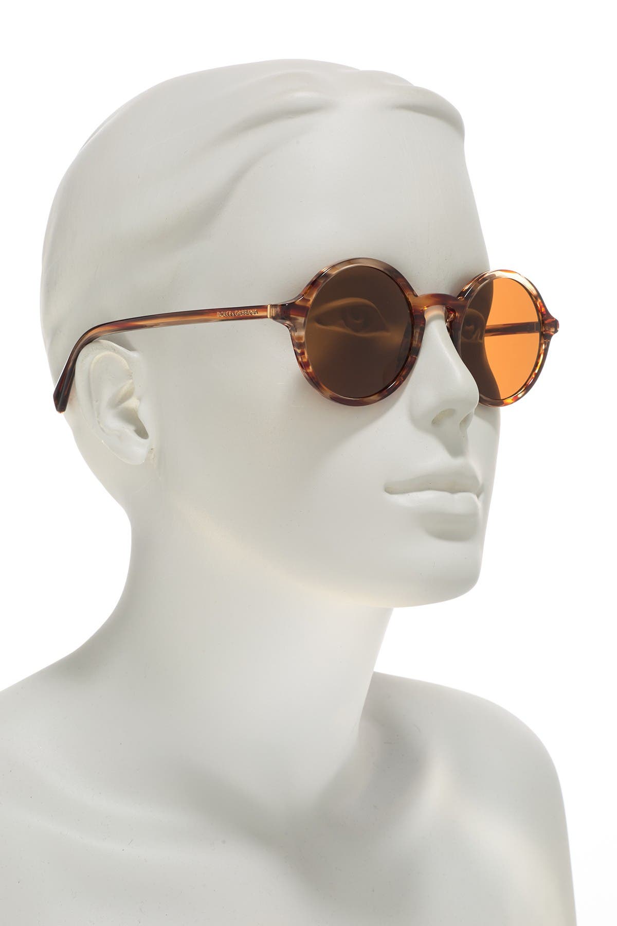 Gabbana | 49mm Round Sunglasses | HauteLook