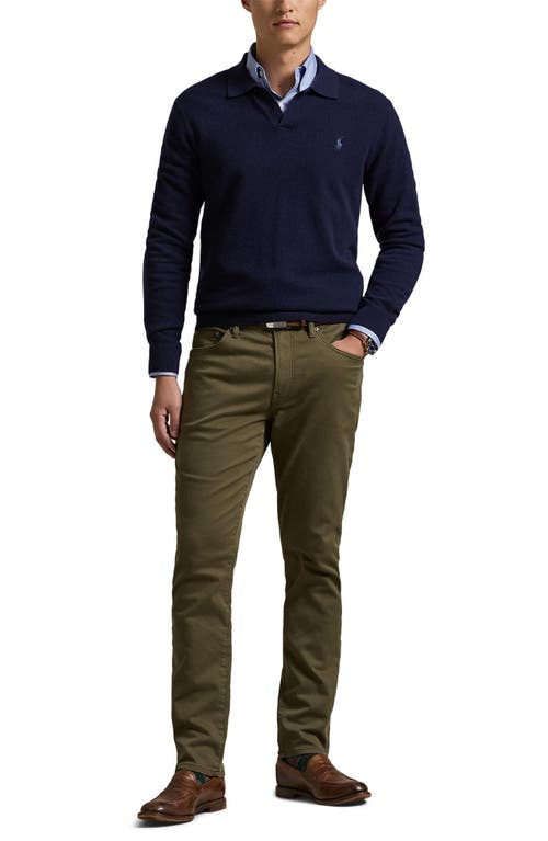 Shop Polo Ralph Lauren Sullivan Slim Fit Stretch Cotton Pants In Canopy Olive