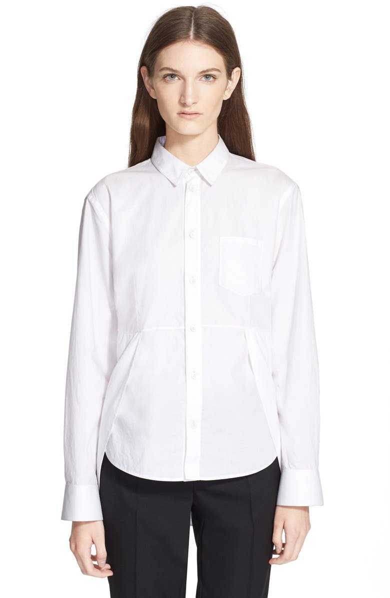 Marni Long Sleeve Cotton Poplin Shirt | Nordstrom