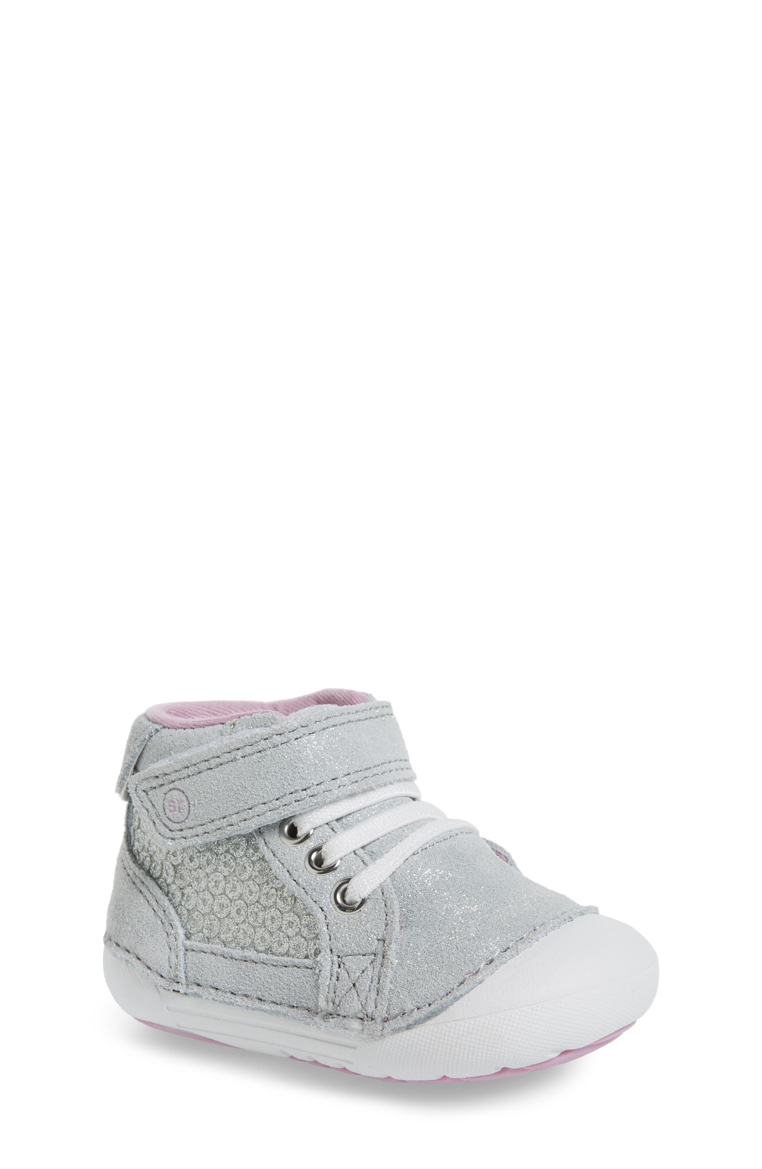 stride rite high top baby shoes