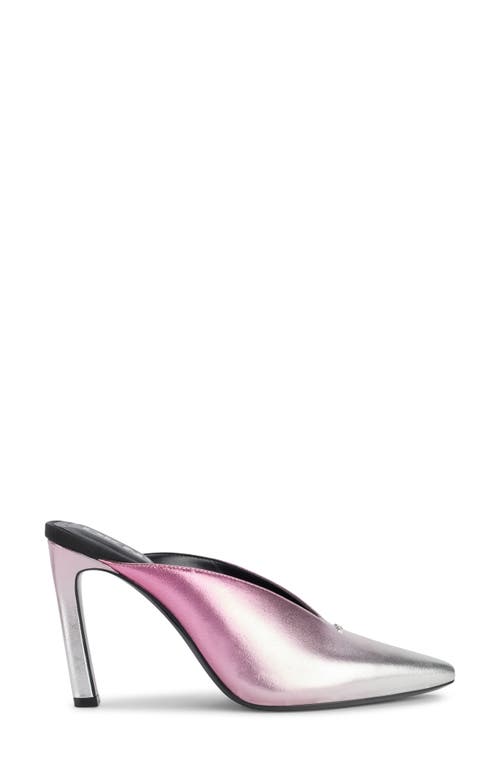 Shop Dkny Cadena Mule In Rose/silver